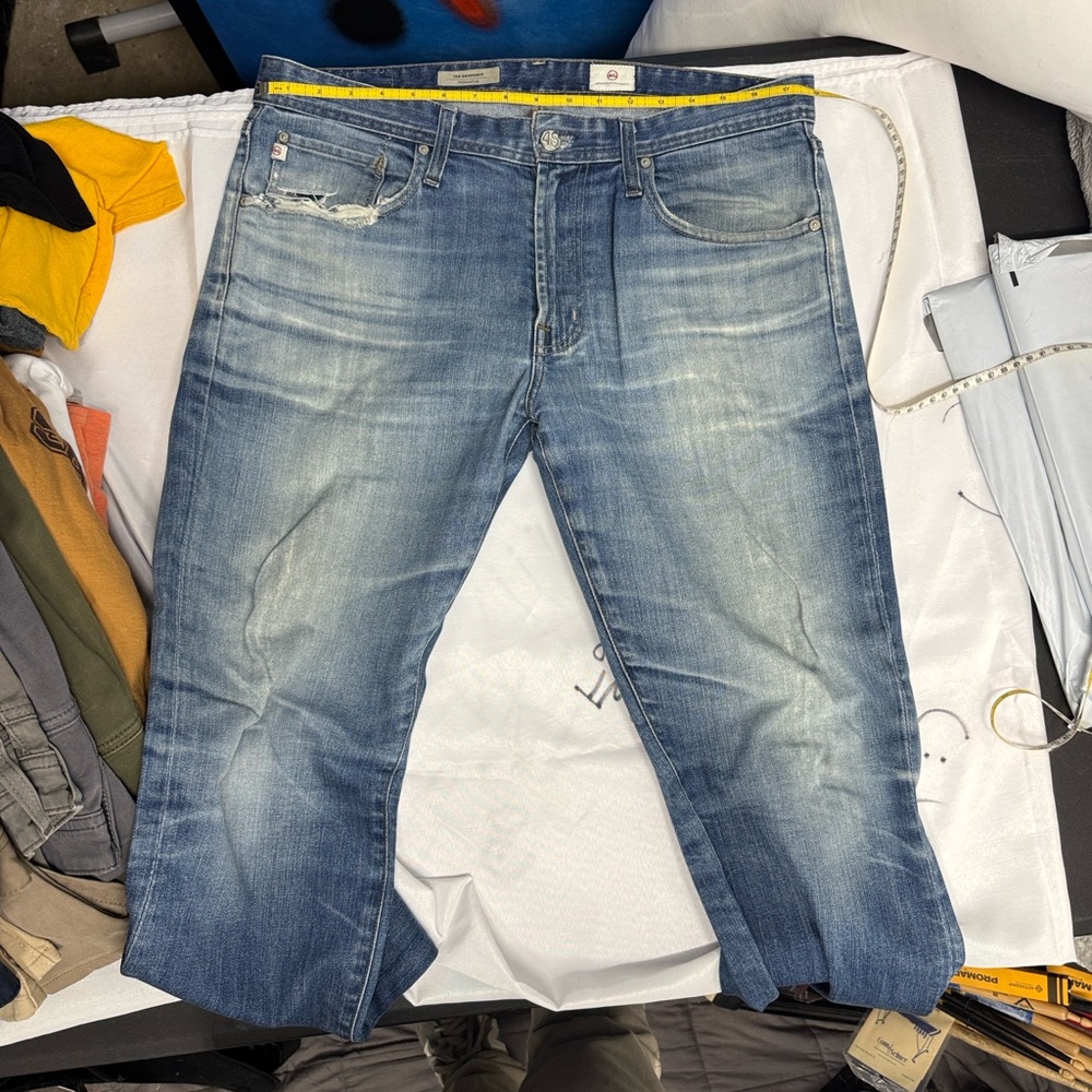 Men's AG Graduate Blue Denim Jeans